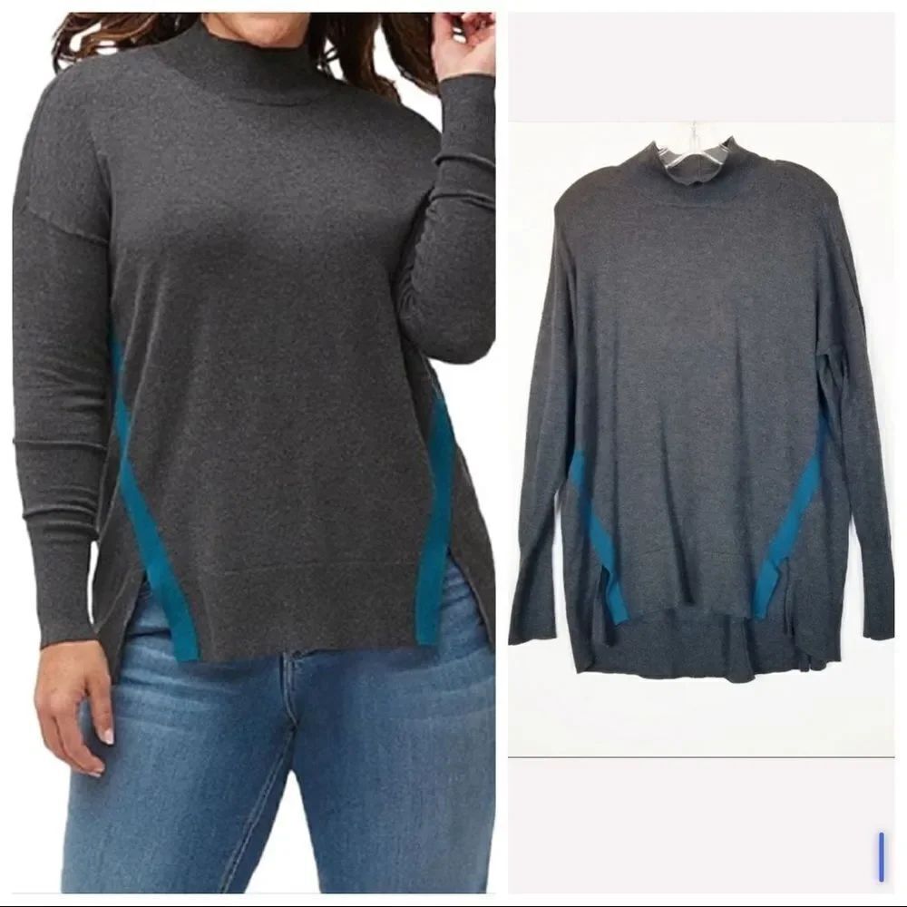 Lane Bryant New cardigan sweater gray. Size 22 - 24